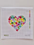 Lulu Heart Canvas - The Flying Needles