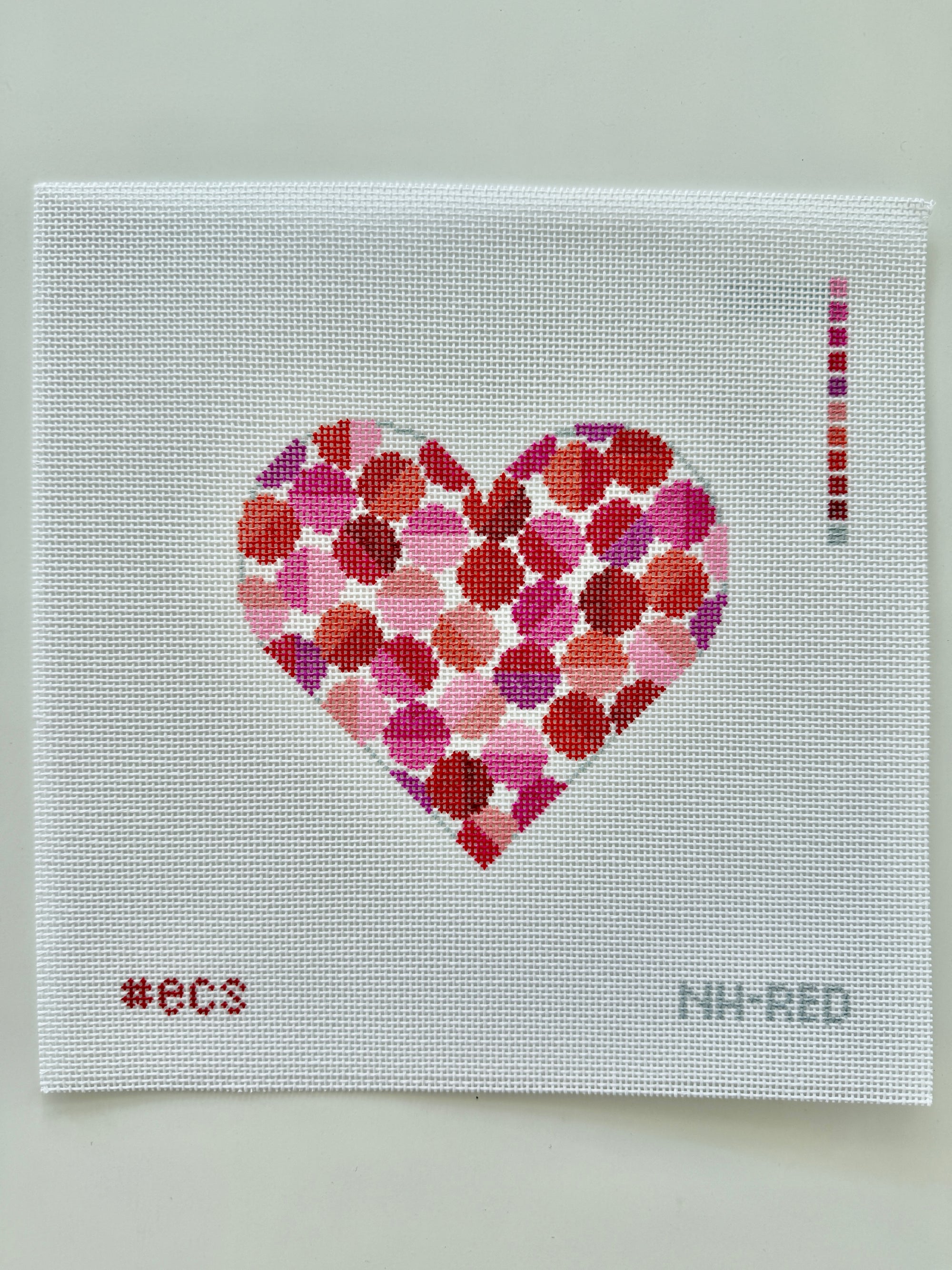 Galentine Heart Canvas - The Flying Needles