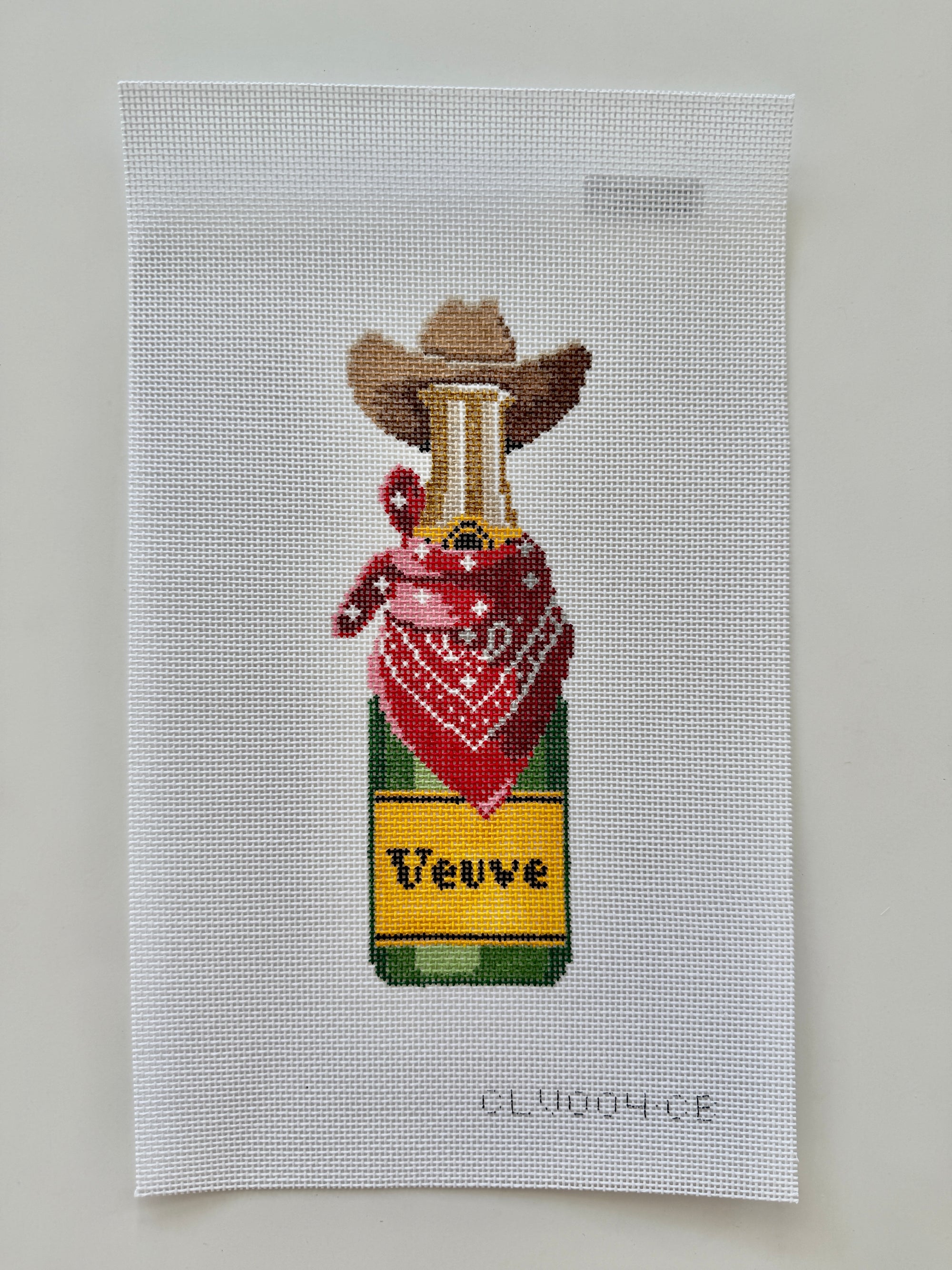 Cowboy Veuve Bottle - The Flying Needles