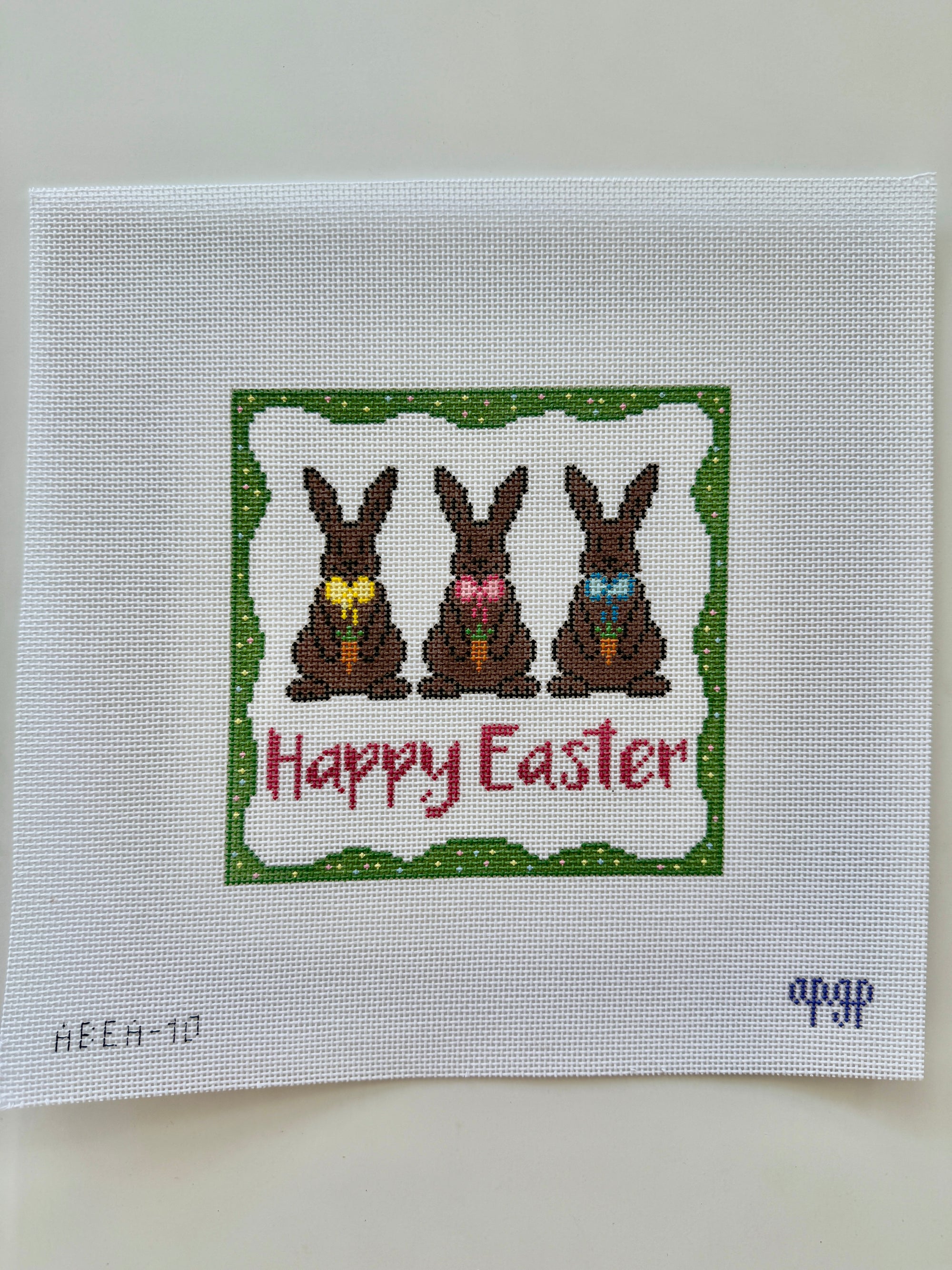 Chocolate Bunnies Sign - The Flying Needles