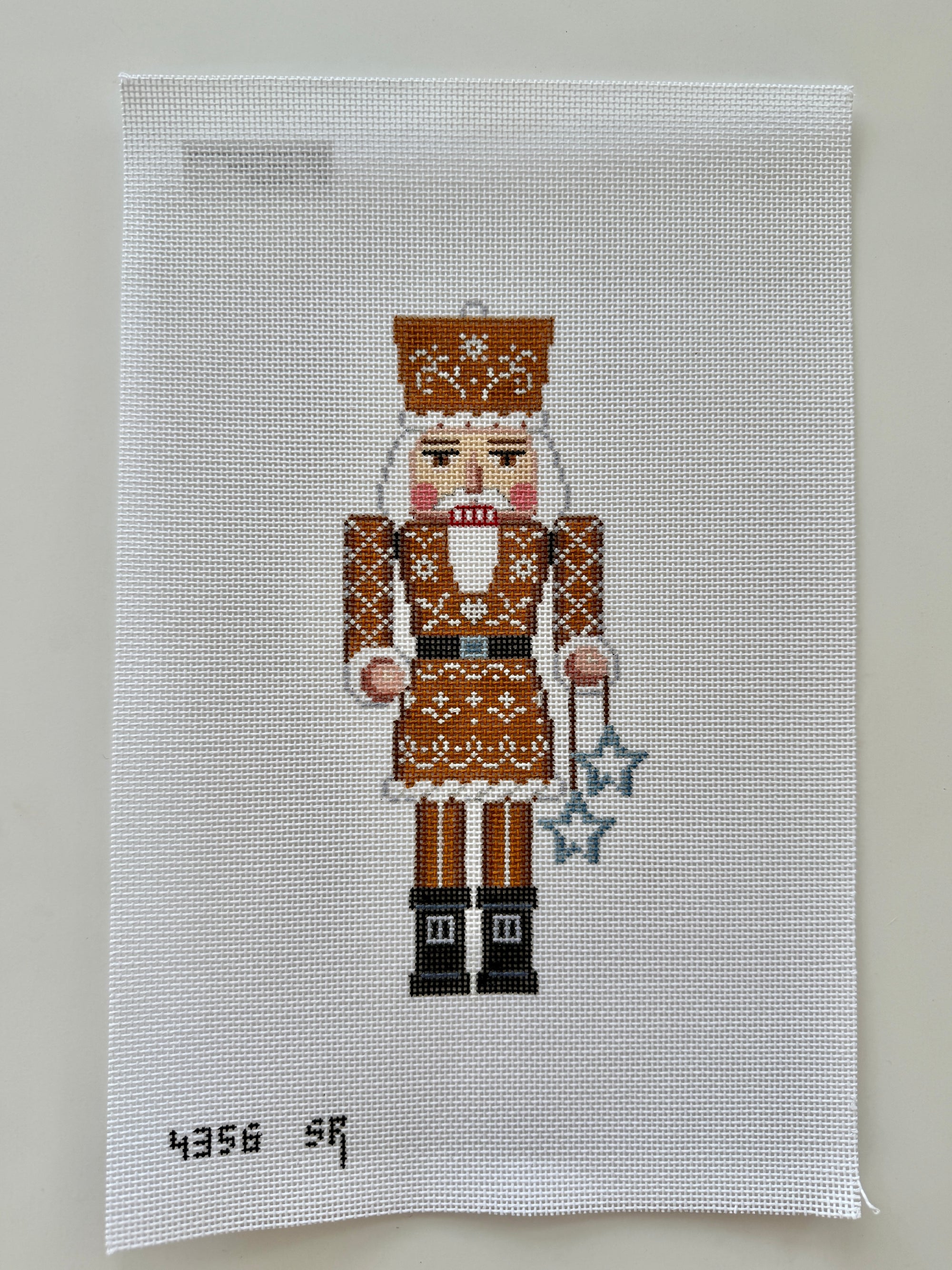 Gingerbread Lace Nutcracker - The Flying Needles