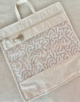 Luxe Fabric Project Bag with Tassel - The Flying Needles