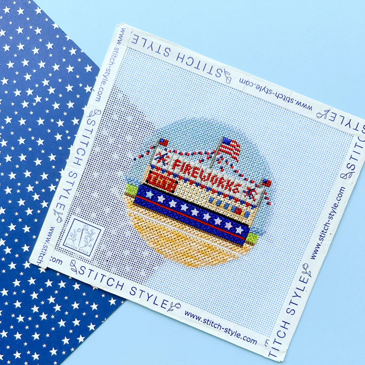 Fireworks Stand with Stitch Guide - The Flying Needles