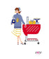 Hanukkah Shopping Cart - The Flying Needles