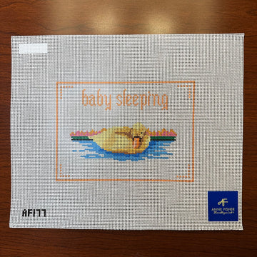 Baby Sleeping Sign - The Flying Needles