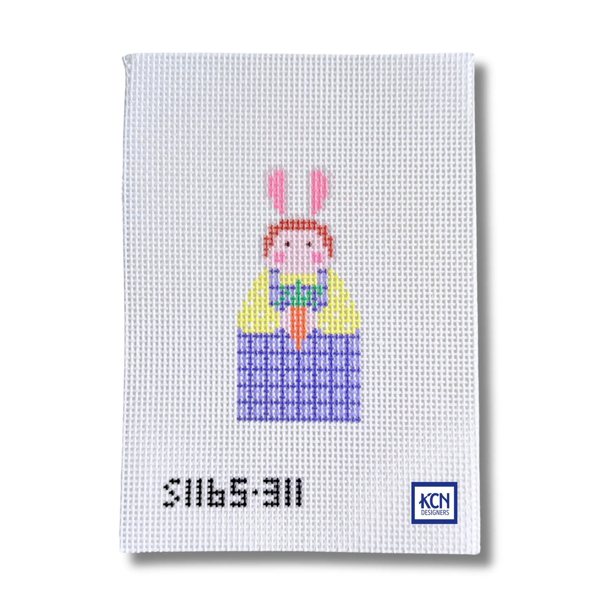 Boy Bunny Angel Printed Canvas - The Flying Needles