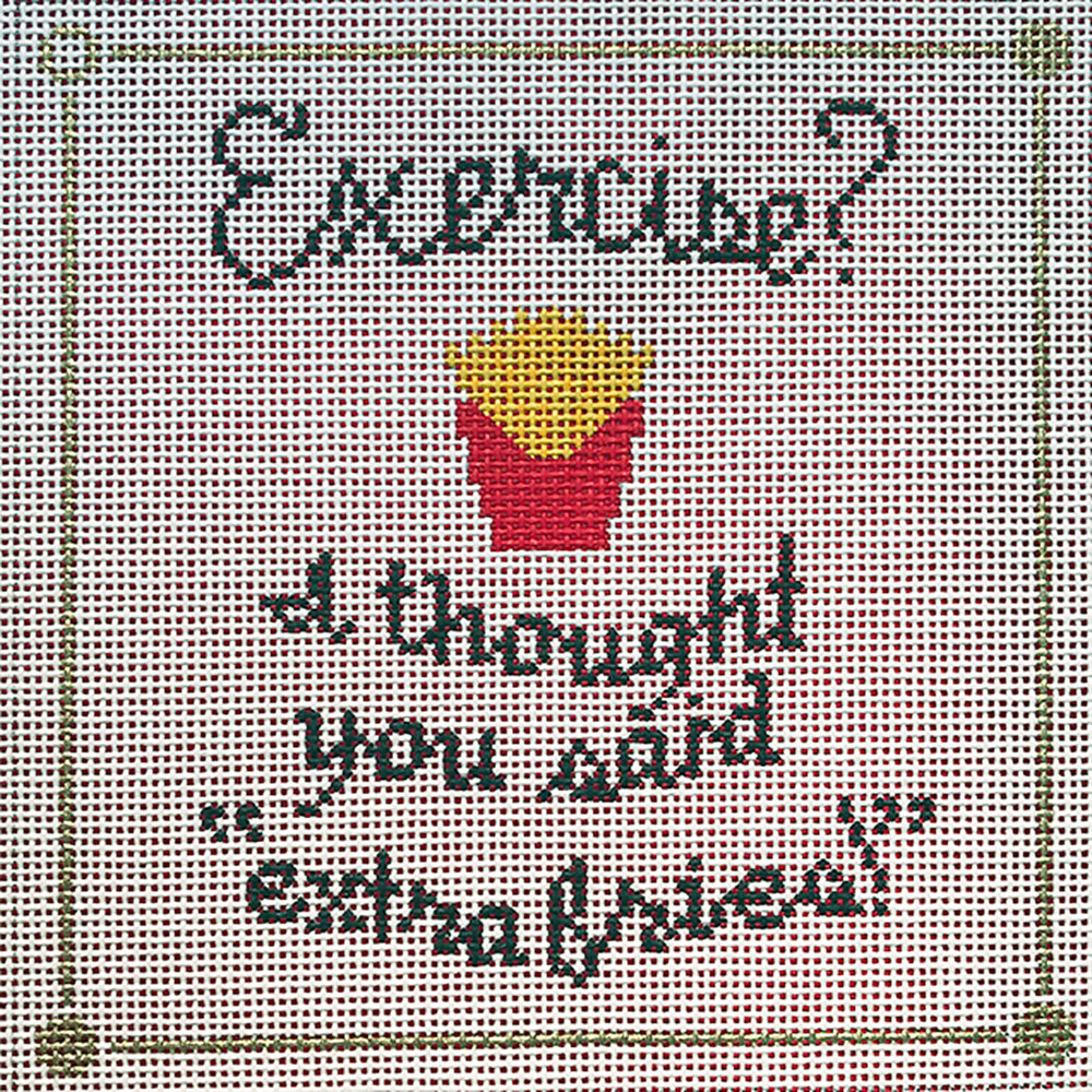 Extra Fries Canvas - The Flying Needles