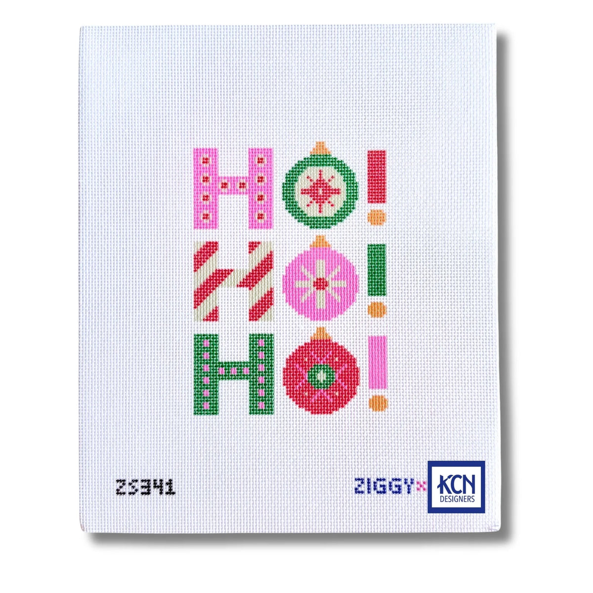 Mod Ho Ho Ho Printed Canvas