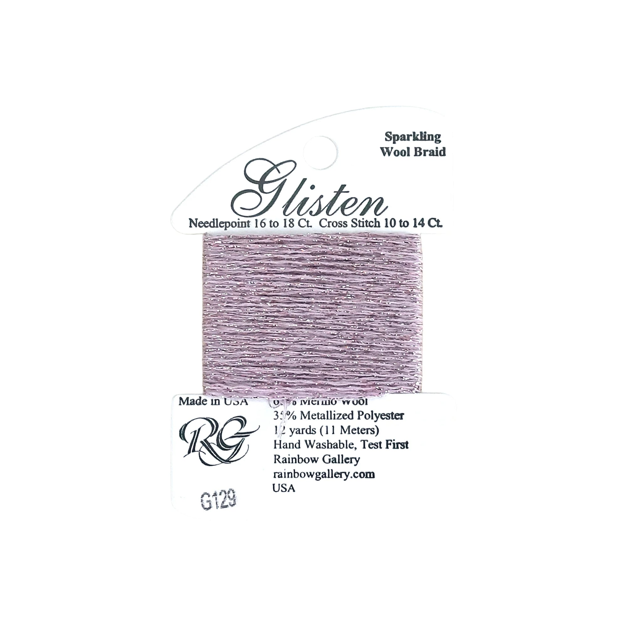 Glisten G129 Pastel Lavender - The Flying Needles