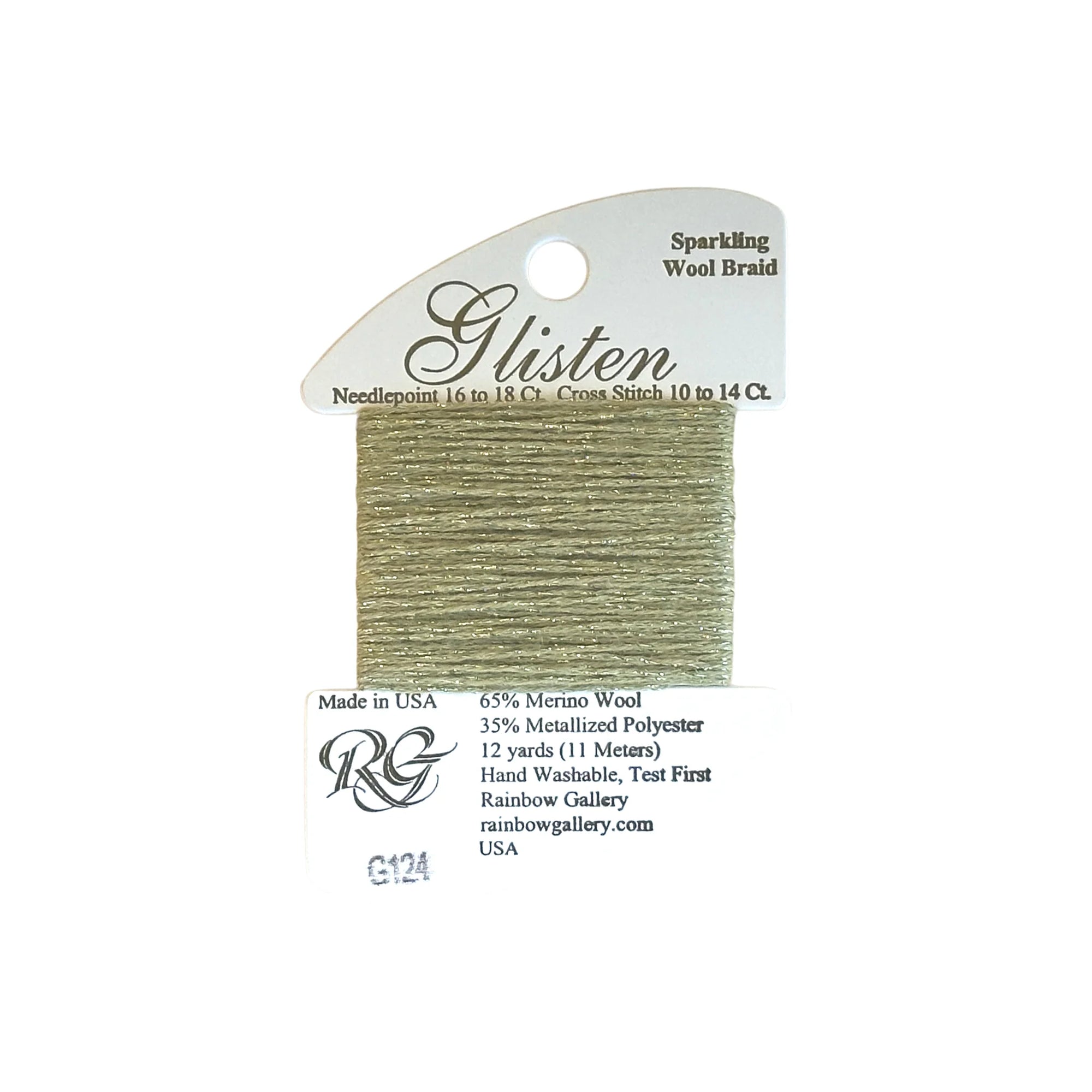 Glisten G124 Green Tea - The Flying Needles