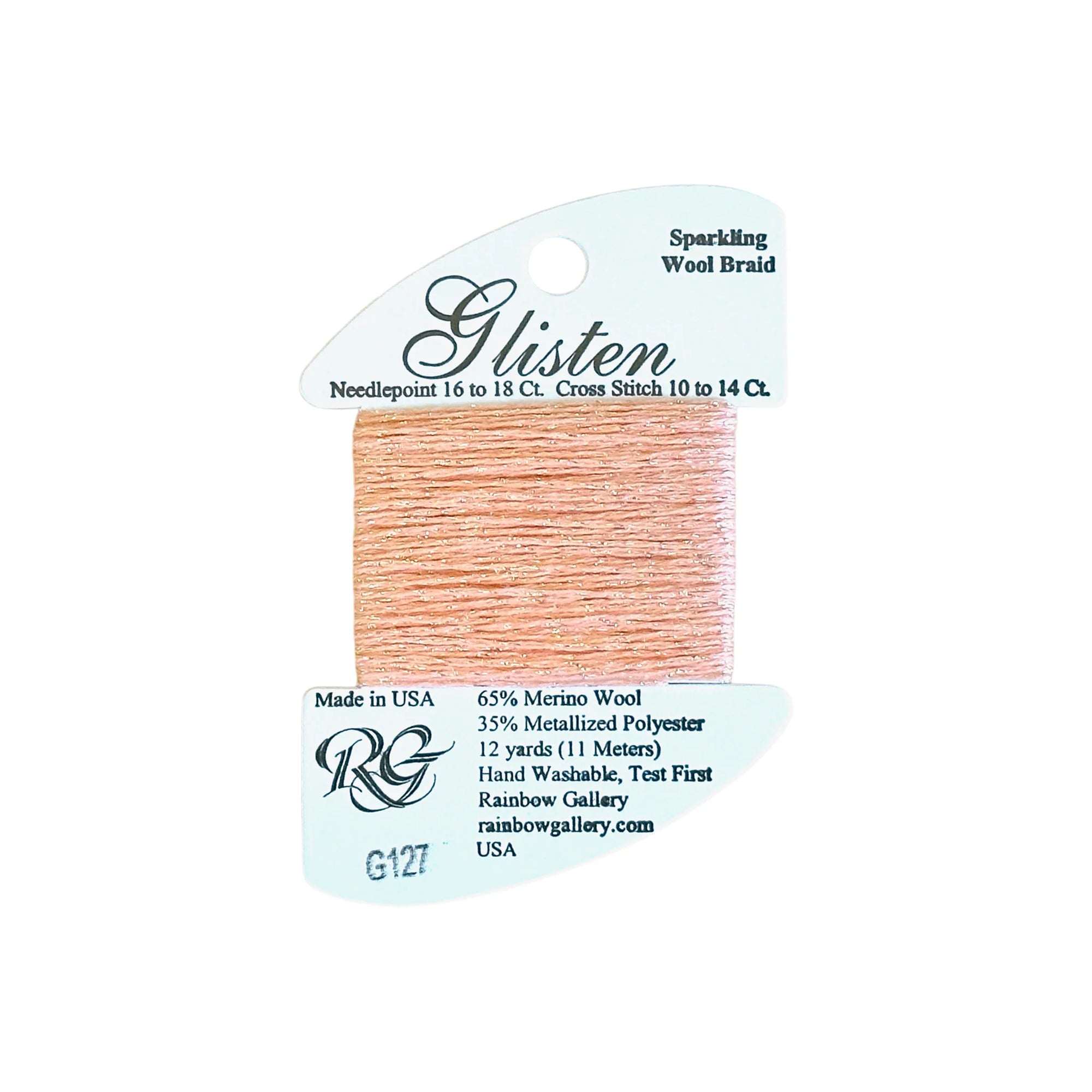 Glisten G127 Peach Cream - The Flying Needles