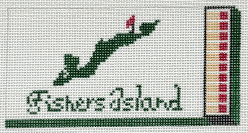 Fishers Island Matchbook Canvas - The Flying Needles