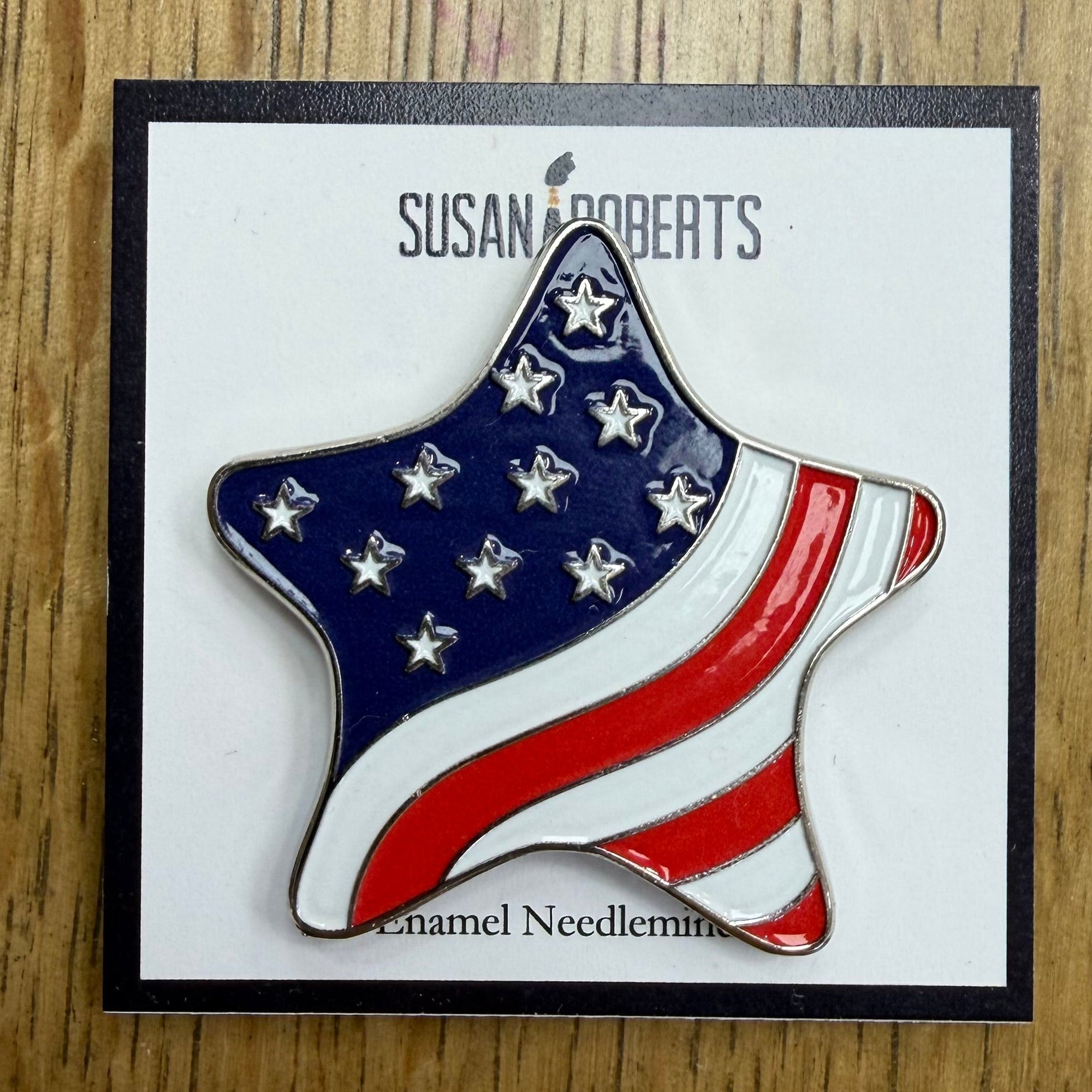 Flag Star Needleminder