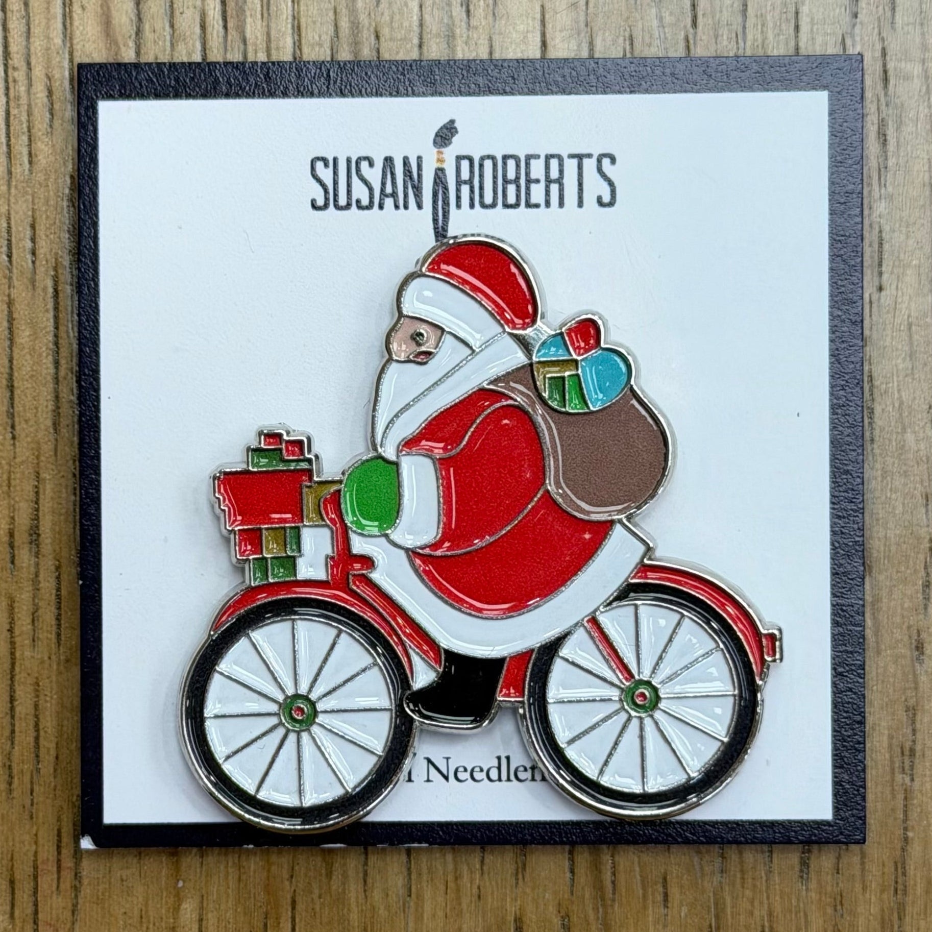 Santa Biking Needleminder