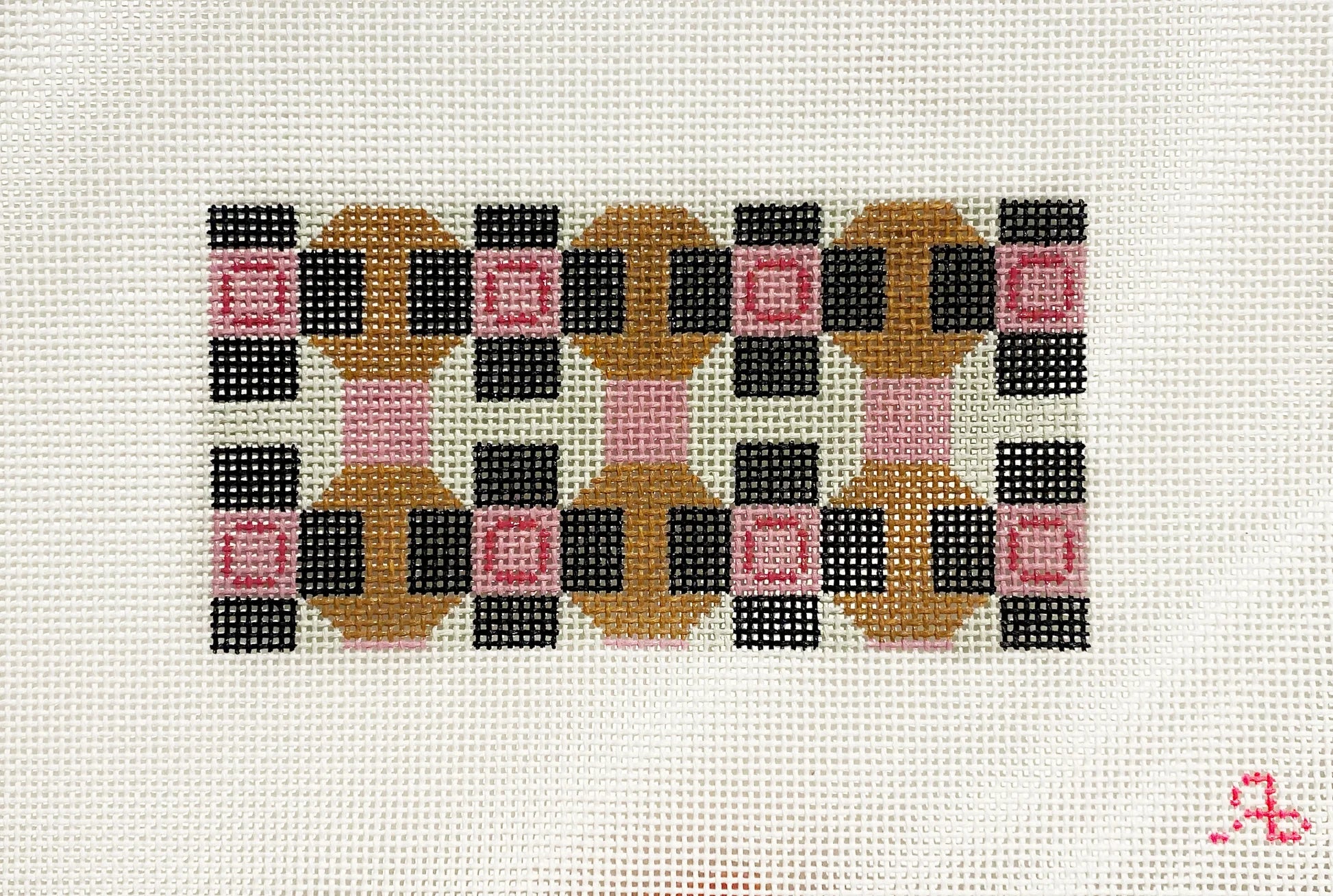 Pavage Geometric - Caramel - The Flying Needles