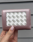 Arden Gray Self Finishing Zipper Snap Wallet - The Flying Needles