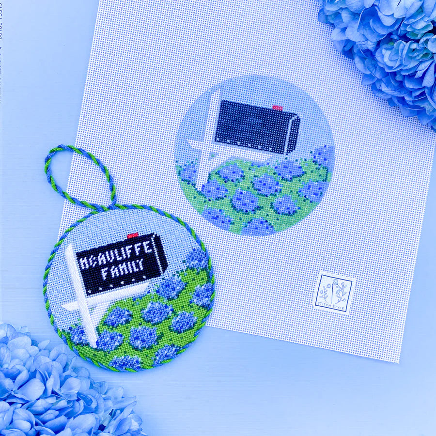 Hydrangea Mailbox - The Flying Needles