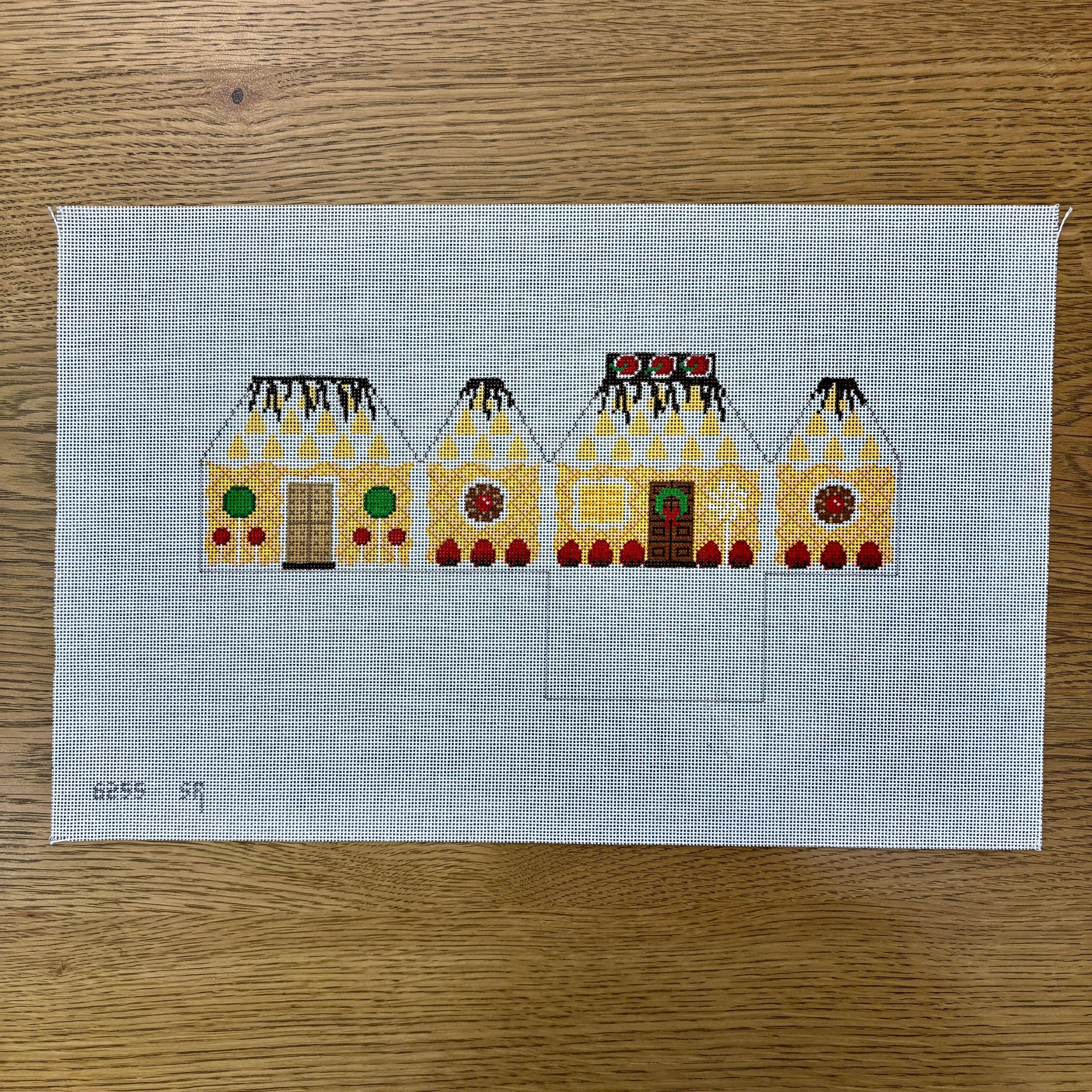 Pineapple, 3D Gingerbread House - 18 mesh