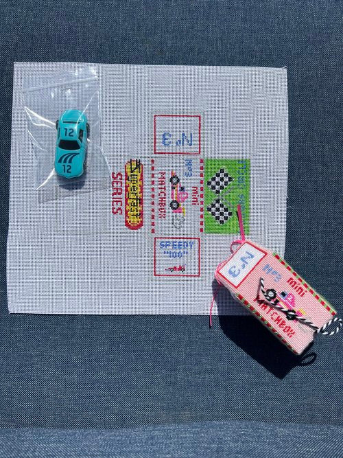 Matchbox Canvas with Green Car - The Flying Needles