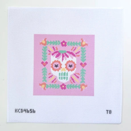 Sugar Skull 3 Printed Canvas