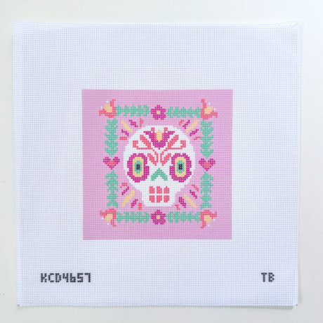 Sugar Skull 4 Printed Canvas