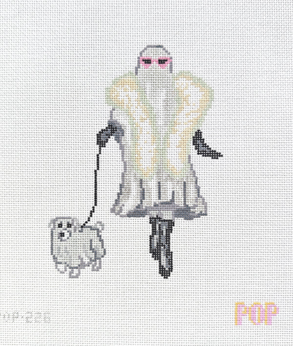 Glamour Ghost with Dog - The Flying Needles