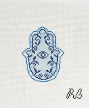 Garden Hamsa - The Flying Needles