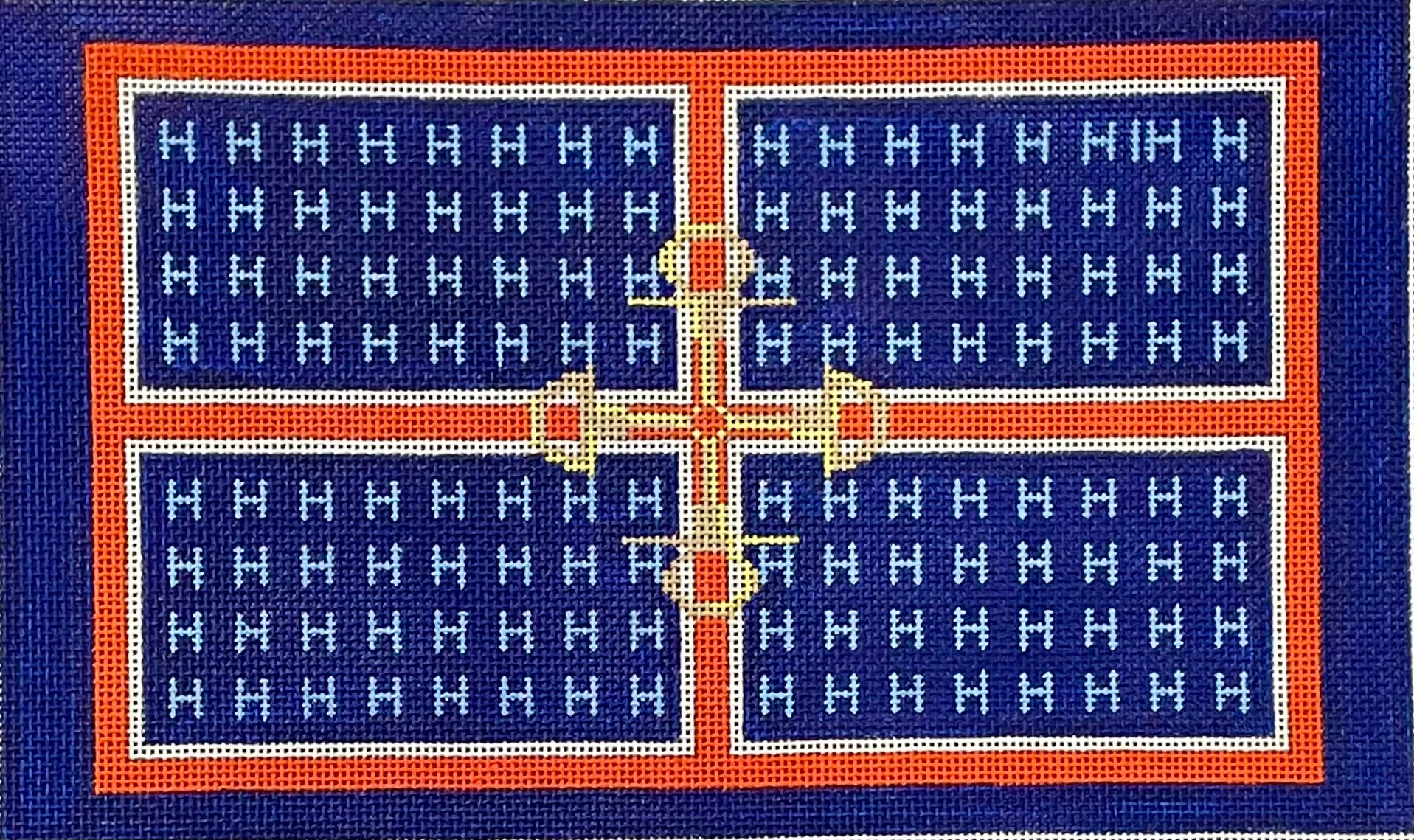 H Equestrian Clutch - The Flying Needles