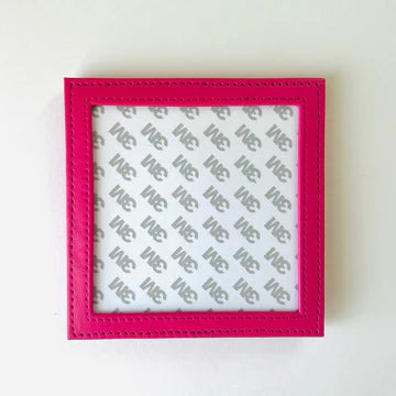 Self Finishing Leather Coaster - The Flying Needles