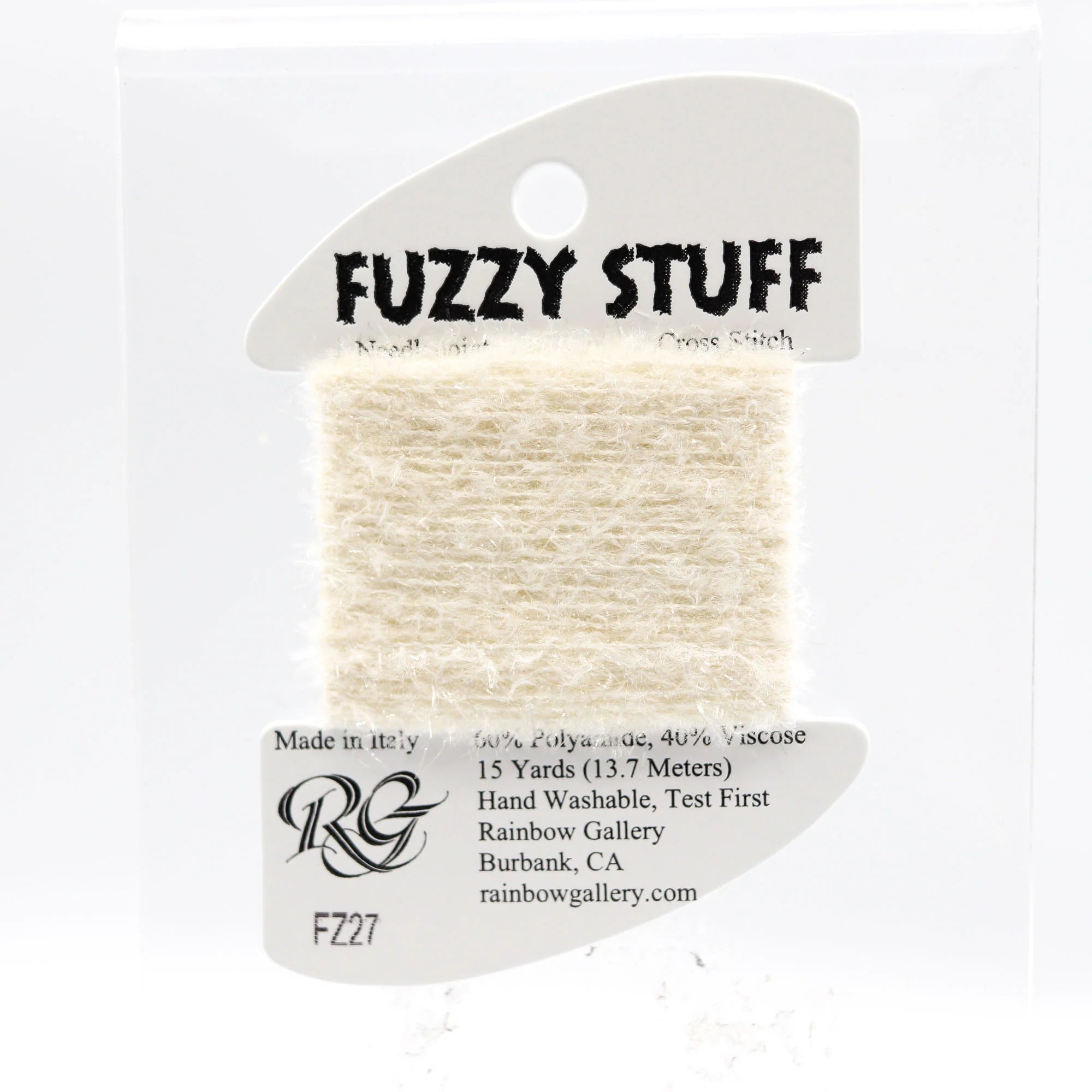 Fuzzy Stuff FZ27 Ecru - The Flying Needles