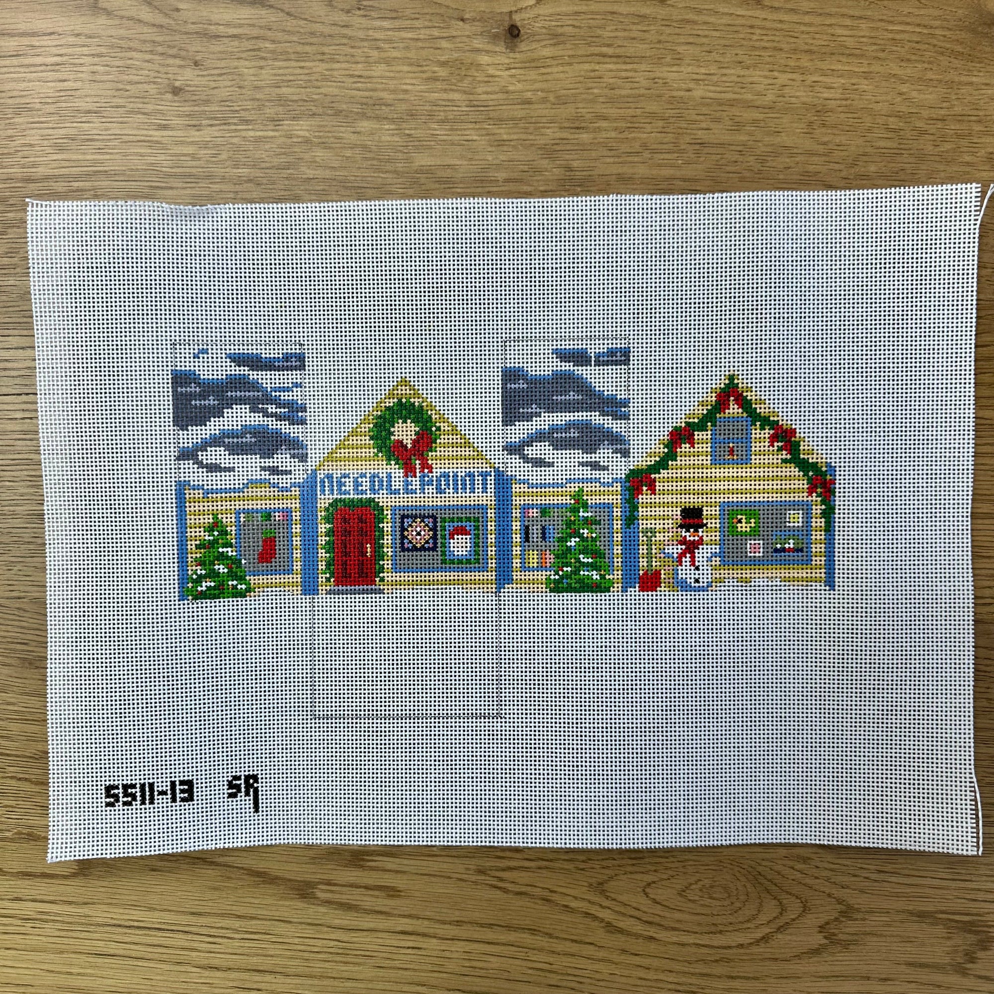 Needlepoint Shop, Mini House - 13 mesh