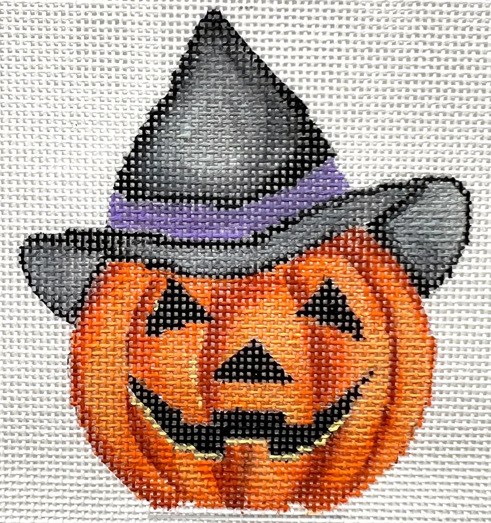 Pumpkin in Witch Hat - The Flying Needles