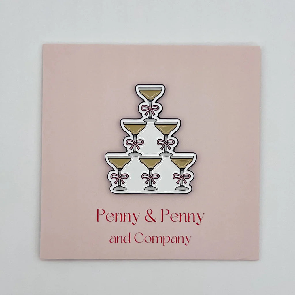 Champagne Tower Needleminder - The Flying Needles