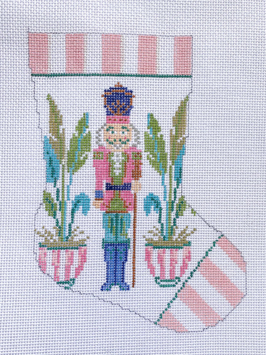 Beverly Hills Nutcracker Ornament Sized Stocking - The Flying Needles