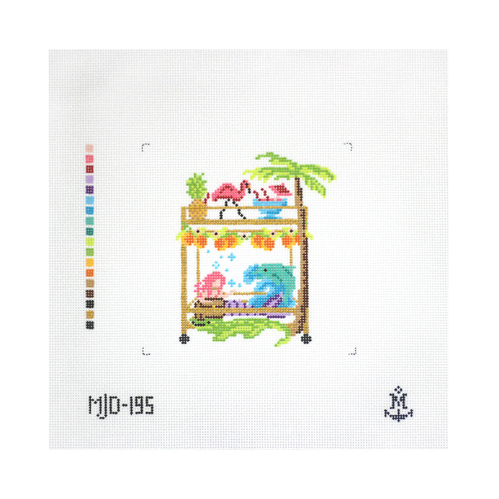 Resort Bar Cart - The Flying Needles