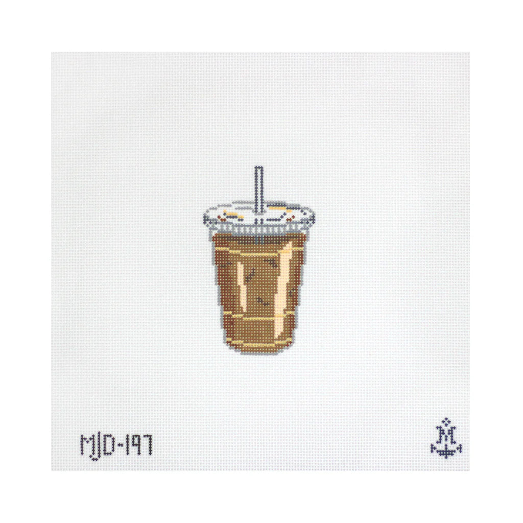 Iced Coffee Canvas - The Flying Needles