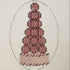 Red Peppermint Candy Tree - The Flying Needles