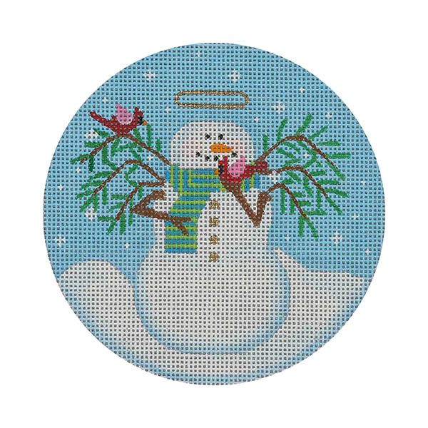 Snowman Angel