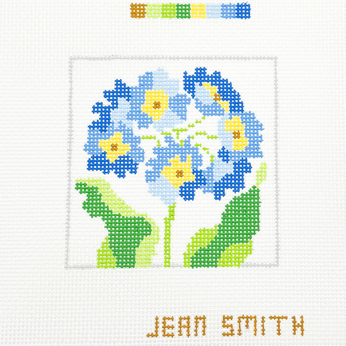 Blue Primrose Coaster - The Flying Needles