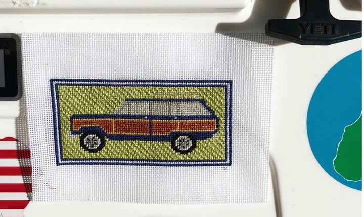 Vintage Wagon Canvas - The Flying Needles