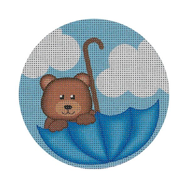 Umbrella Bear, Blue