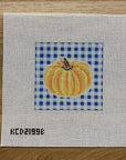 Pumpkin on Gingham - The Flying Needles