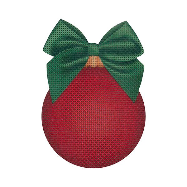 Classic Glass Ornament, Red