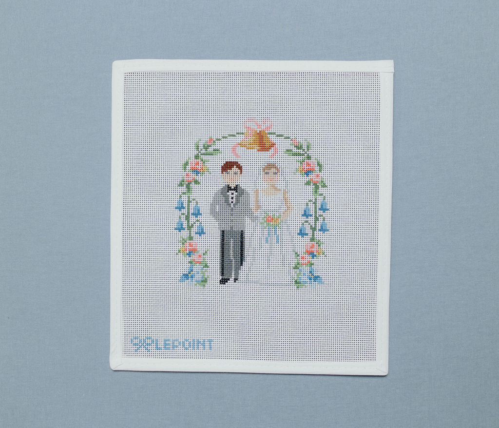 Mini Vintage Cake Topper - The Flying Needles