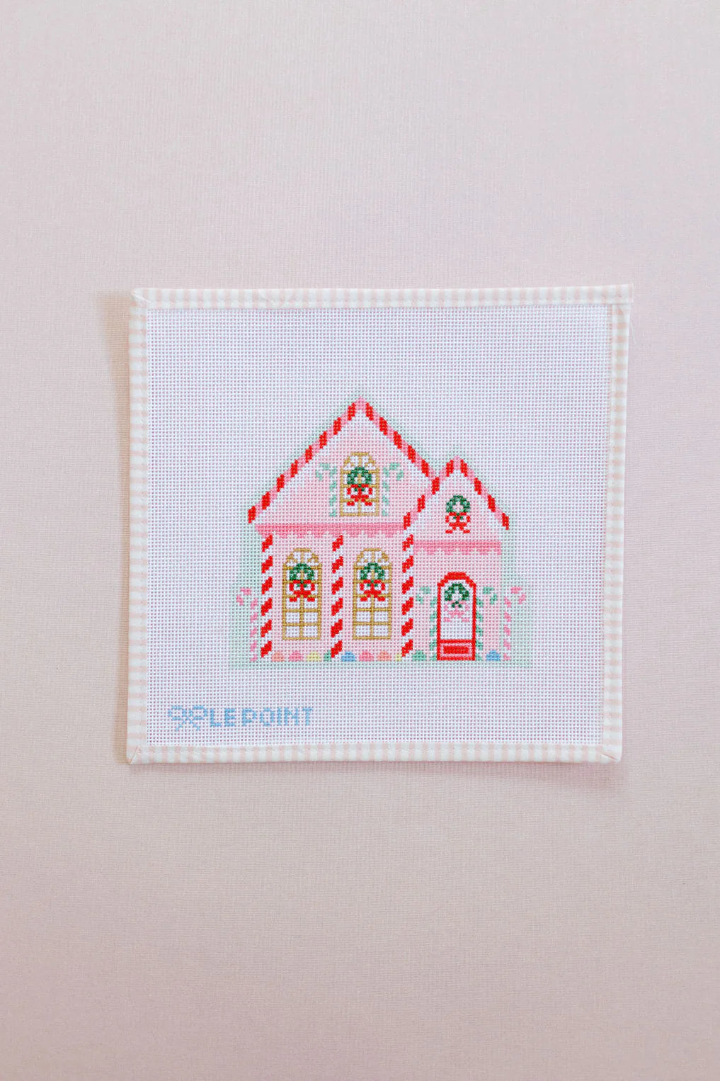 Christmas Village Peppermint House - The Flying Needles