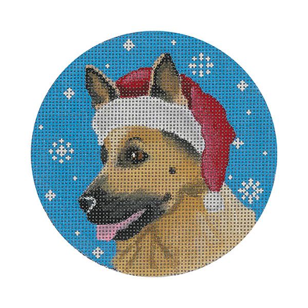 German Shepard Santa