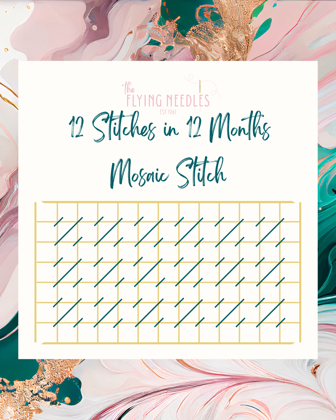 Mosaic Stitch Download - The Flying Needles