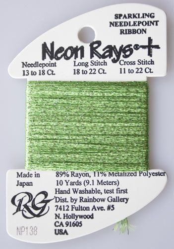 Neon Rays Plus NP138 Lime - The Flying Needles