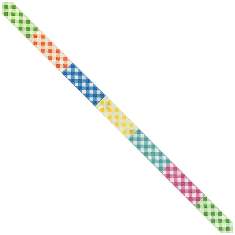 Multi Gingham Belt - The Flying Needles