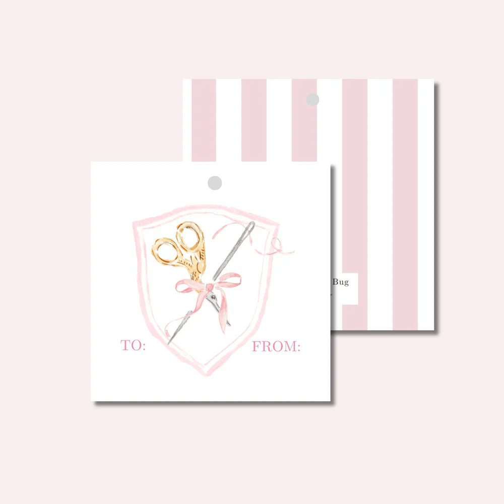 NDLPT Crest Gift Tags - The Flying Needles